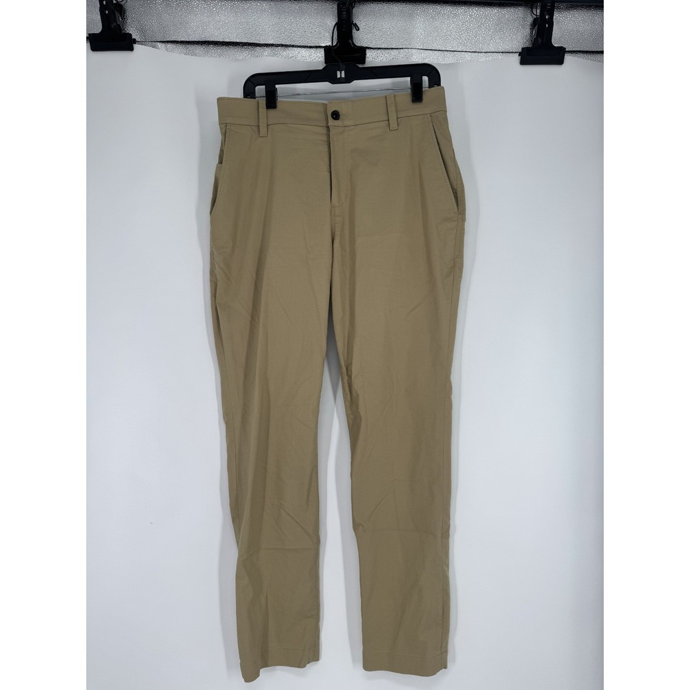Nike Dri Fit Chino Golf‎ Pants 34x31 Khaki Performance Standard Fit DA4089-297